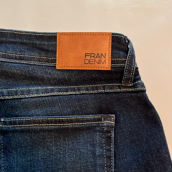 Fran Denim Kay Skinny Mid Rise NWT Size 30 - Picture 13 of 16